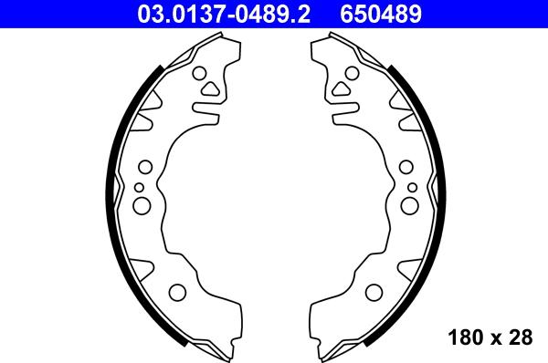ATE 03.0137-0489.2 - Bremžu
