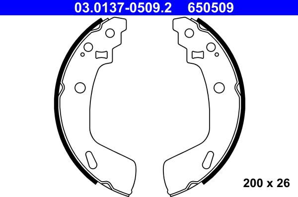 ATE 03.0137-0509.2 - Bremžu