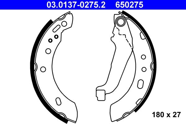 ATE 03.0137-0275.2 - Bremžu