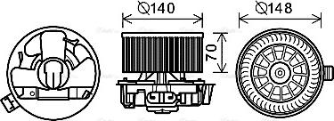 AVA DN8383 - Salona ventilators
