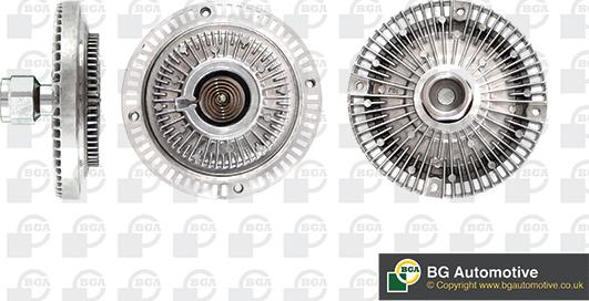 BGA VF2300 - Sajūgs, Radiatora ventilators