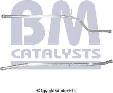 BM Catalysts BM50017 - Izplūdes caurule