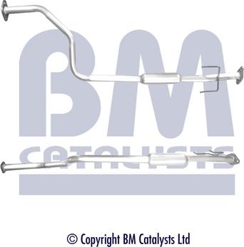 BM Catalysts BM50232 - Izplūdes caurule