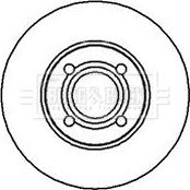 Brembo 09.5724.10 - Bremžu