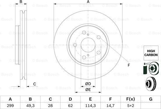 BOSCH 0 986 479 F49 -