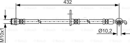 BOSCH 1 987 481 A58 -