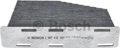 BOSCH 1987432597 - Filtrs, Salona telpas