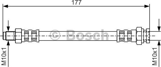 BOSCH 1987476671 - Bremžu šļūtene