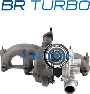 BR Turbo 454232-5001RS - Kompresors, Turbopūte