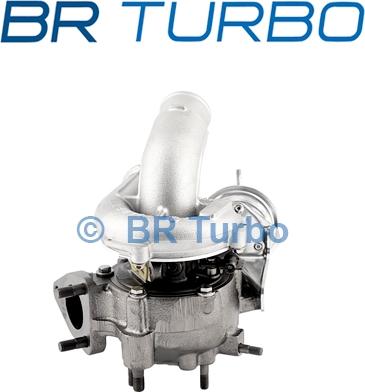 BR Turbo 727210-5001RS - Kompresors, Turbopūte
