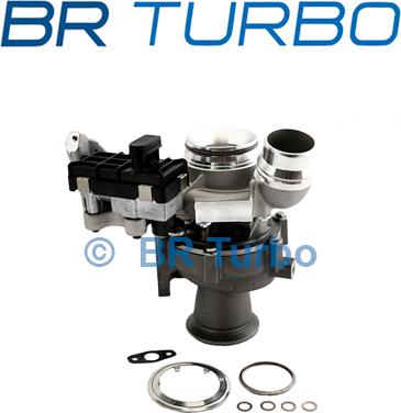 BR Turbo BRTX6381 - Kompresors, Turbopūte