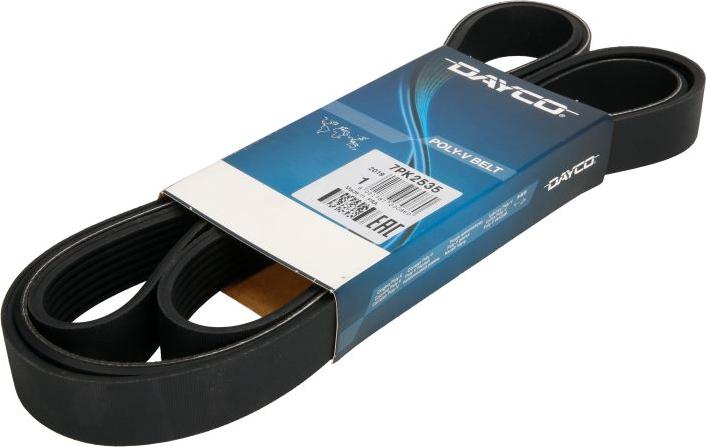 Dayco 7PK2535 - Ķīļrievu siksna