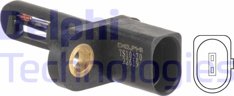 Delphi TS10520 - Devējs, Ieplūstošā gaisa
