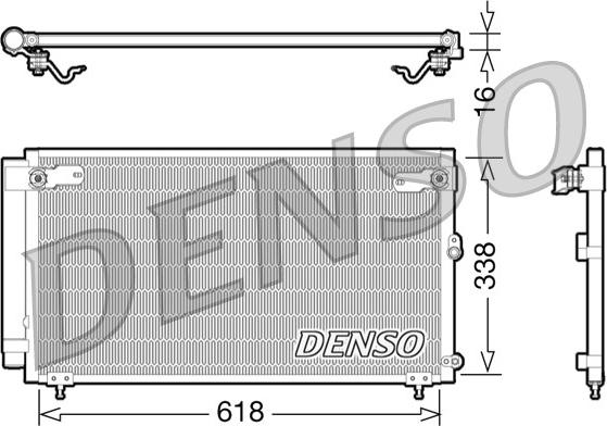 Denso DCN51006 - Kondensators, Gaisa kond