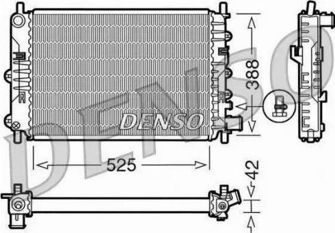 Nissens 622171 - Radiators, Motora dzesēšanas