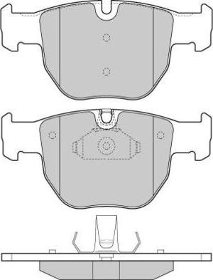 Brembo P44012 - Bremžu uzliku kompl