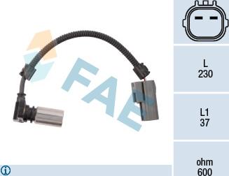 FAE 79085 - Impulsu devējs, Kloķvārpsta