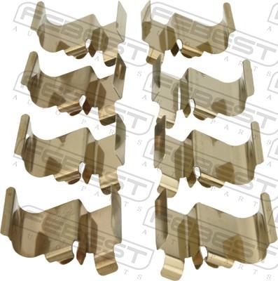 Febest 0403-V98WF - Piederumu komplekts, Disku