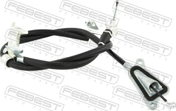 Febest 0299-BCB10RSRH - Trose, Stāvbremžu sistēma