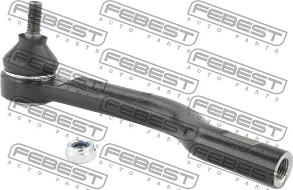 Febest 0221-T32LH - Stūres šķērsstiepņa uzgalis
