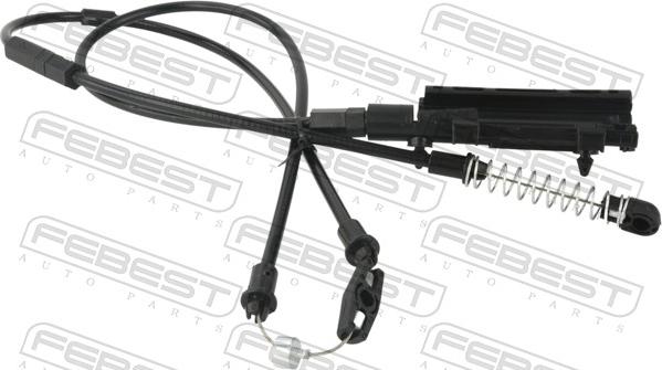 Febest 19101-E38F - Motora pārsega slēdzenes