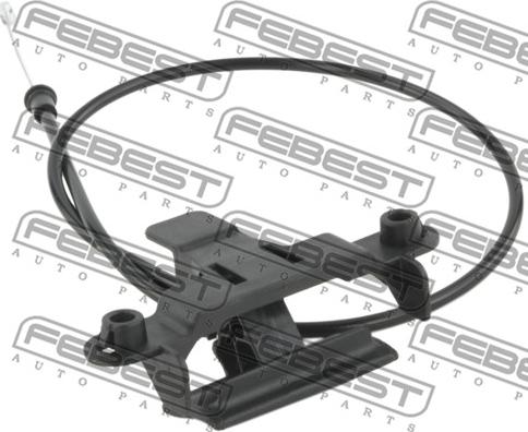 Febest 19101-E70F - Motora pārsega slēdzenes
