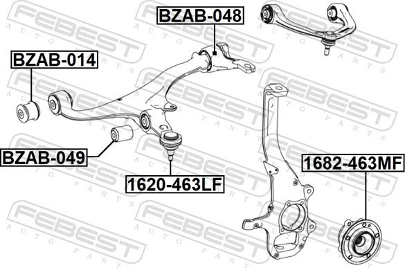 Febest 1682-463MF -