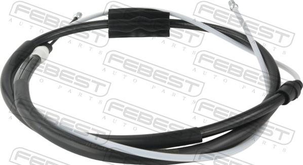 Febest 24100-MEGII - Trose, Stāvbremžu sistēma