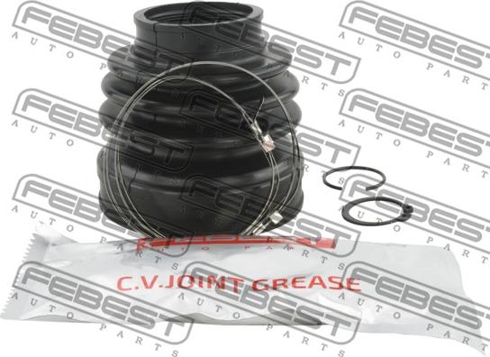 Febest 2215-D4224RHT - Putekļusargs, Piedziņas vārpsta