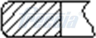 Freccia FR10-375900 - Virzuļa gredzenu komplekts