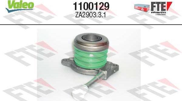 FTE 1100129 - Centrālais izslēdzējmehānisms, Sajūgs