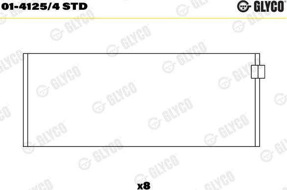 Glyco 01-4125/4STD -
