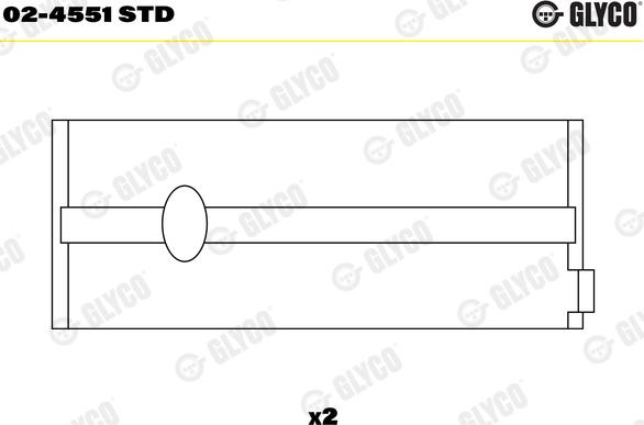 Glyco 02-4551STD -