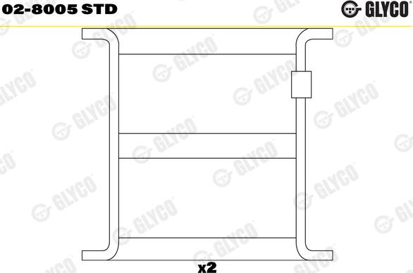 Glyco 02-8005STD - Bukse, Rokera svira