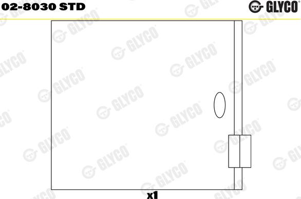 Glyco 02-8030STD - Bukse, Rokera svira