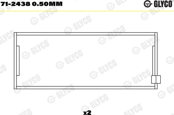 Glyco 71-24380.50MM -