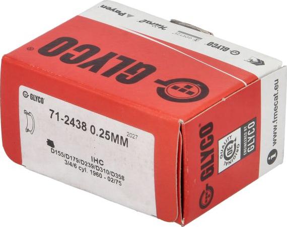 Glyco 71-24380.25MM -