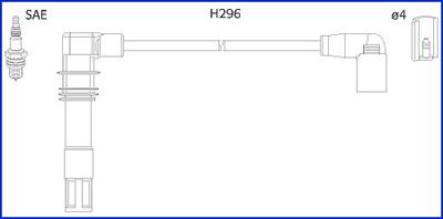 Hitachi 134797 - Augstsprieguma vadu komplekts