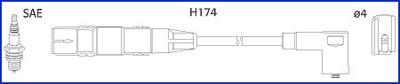 Hitachi 134714 - Augstsprieguma vadu komplekts