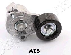 Japanparts TS-W05 - Siksnas spriegotājs, Ķīļsiksna