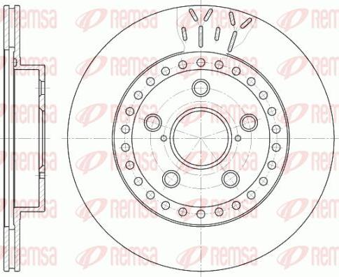 Maxgear 19-2575 - Bremžu diski