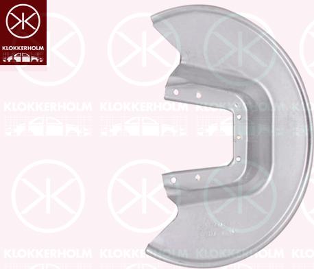 Klokkerholm 5507879 - Dubļu sargs, Bremžu