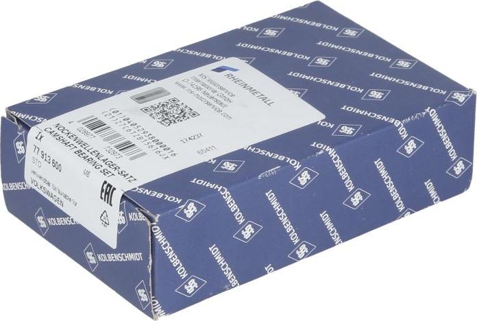 Kolbenschmidt 77913600 - Sadales vārpstas gultnis