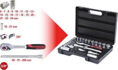 KS Tools 911.0626 - Muciņatslēgu
