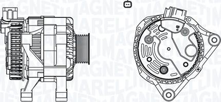 Magneti Marelli 063731589010 - Ģenerators