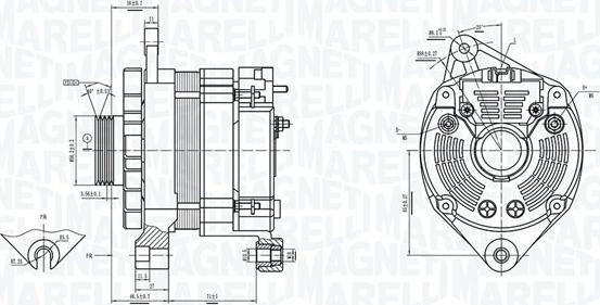 Magneti Marelli 063733685010 - Ģenerators