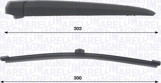 Magneti Marelli 000723180463 - Stikla tīrītāju
