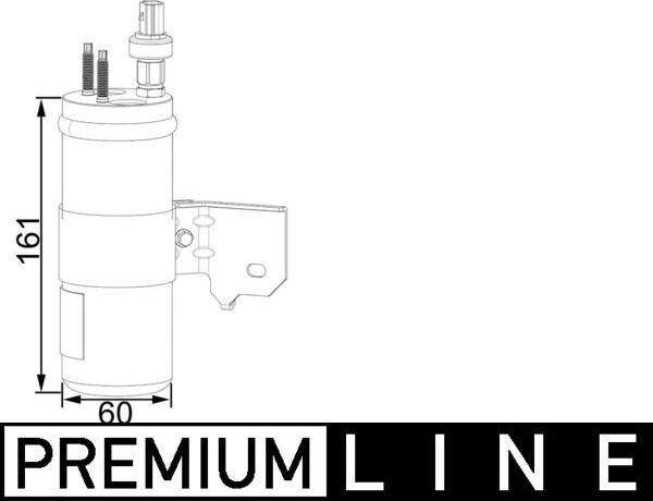 MAHLE AD 3 000P - Sausinātājs