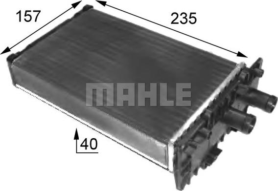 MAHLE AH 48 000S - Siltummainis