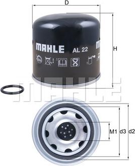 MAHLE AL22 - Gaisa sausinātāja patrona